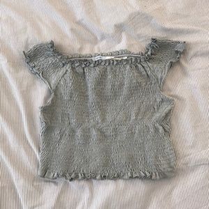 Urban outfitters off the shoulder crop top size s